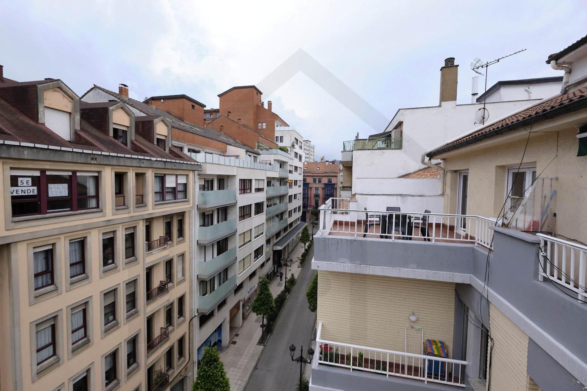 شقة Atico Quintana I - Con Terraza, Vistas A La Ciudad, En El Centro, Con Wifi Y Garaje اوفيدو المظهر الخارجي الصورة