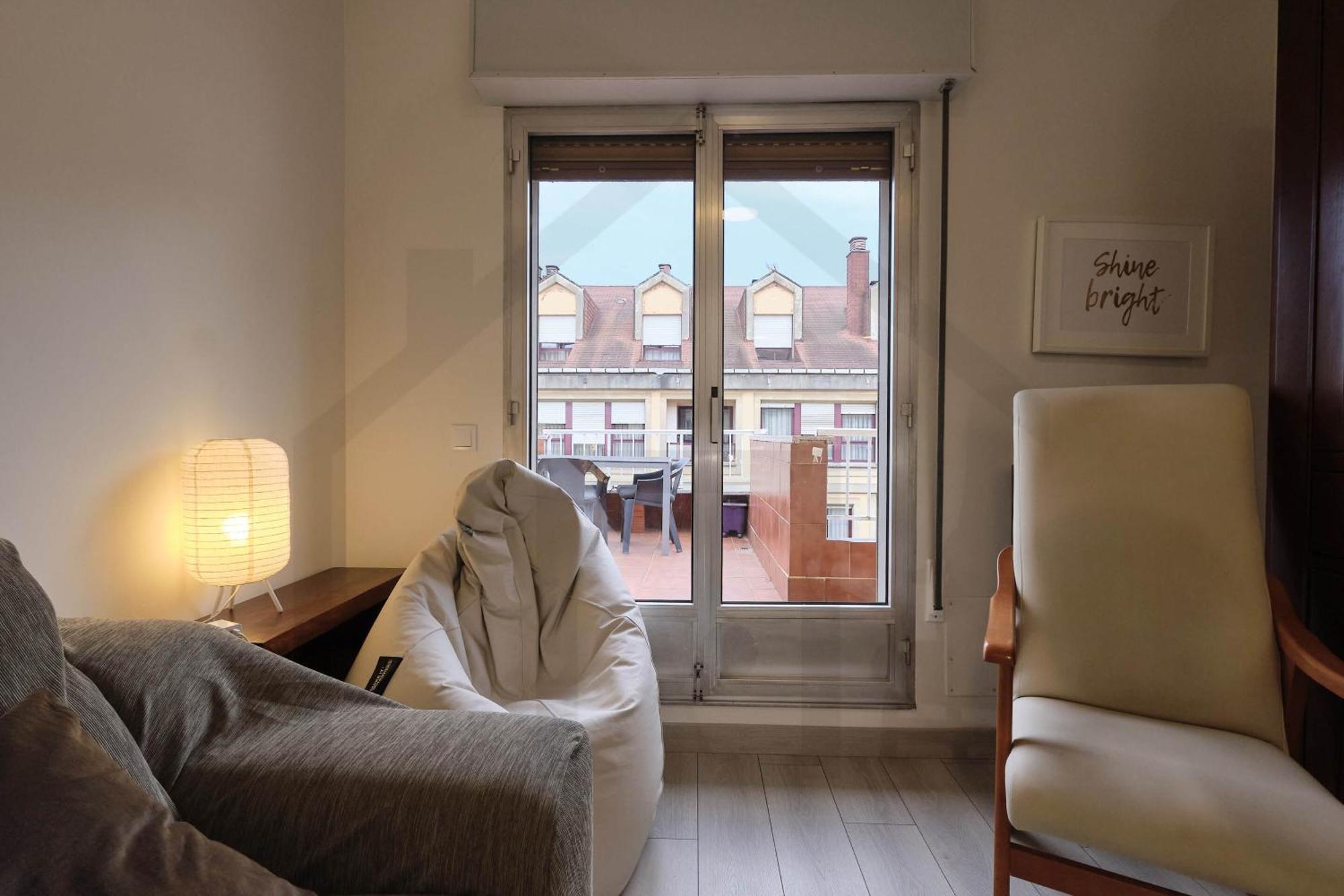 شقة Atico Quintana I - Con Terraza, Vistas A La Ciudad, En El Centro, Con Wifi Y Garaje اوفيدو المظهر الخارجي الصورة